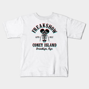 FREAKSHOW - Coney Island 3D glasses Kids T-Shirt